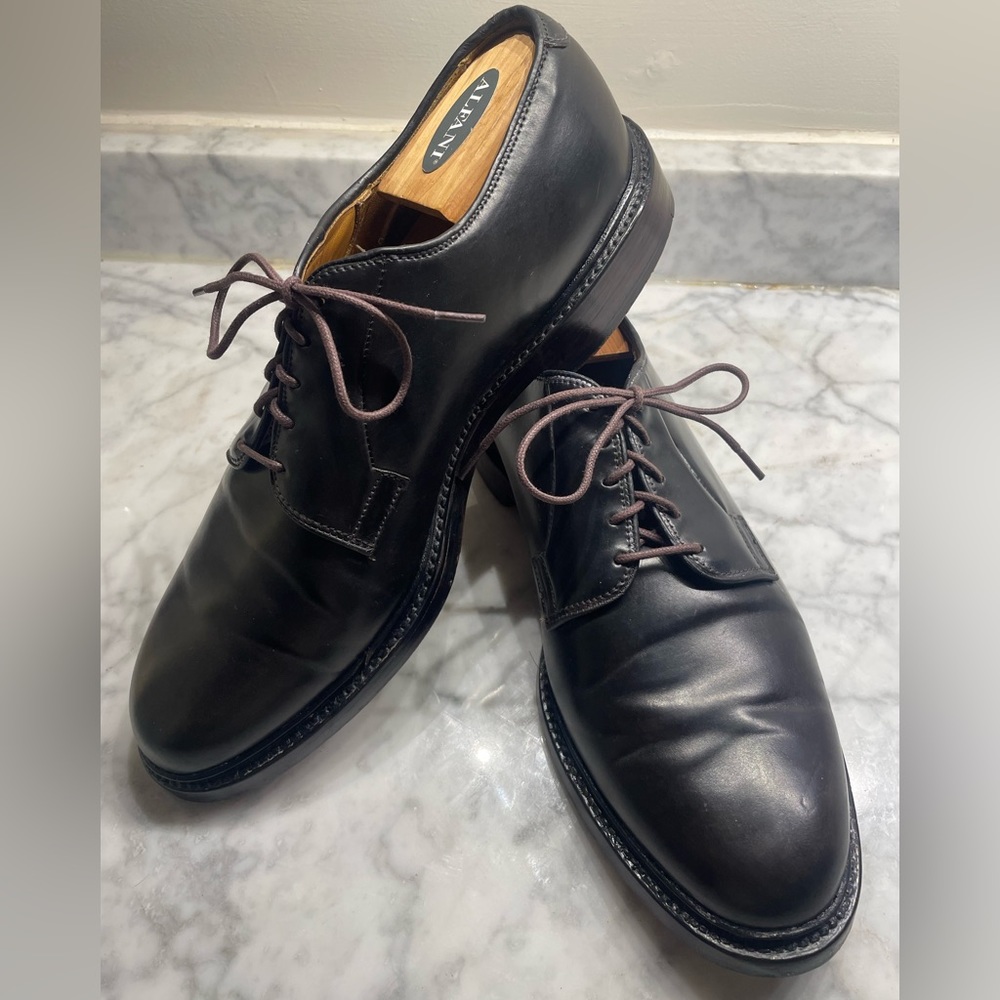 Allen Edmonds LEEDS Shell Cordovan Black 10D 9501